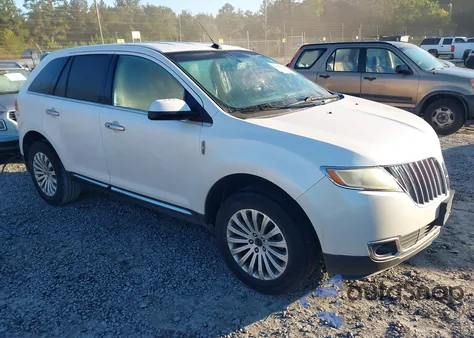 2012 Lincoln Mkx z USA, uszkodzony, nr VIN 2LMDJ6JK5CBL06082